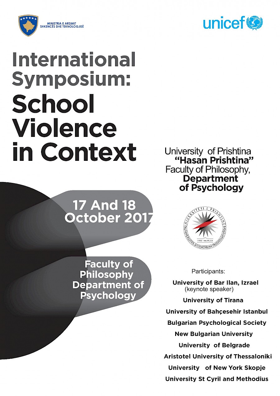 Presentations - Materials from International Symposium School Violence in Context
